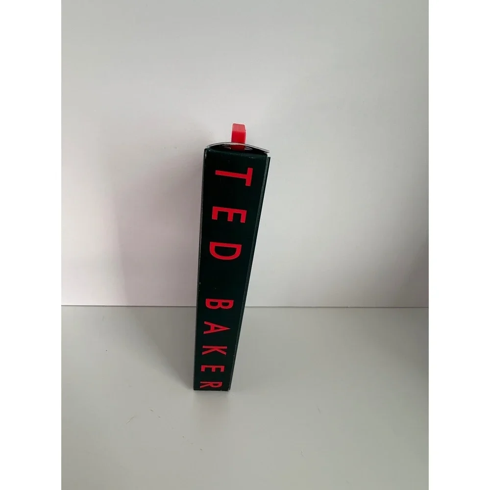 Ted‎ Baker London Apple Watch Leather Band 42mm 44mm Brown Monogram NIB Straps